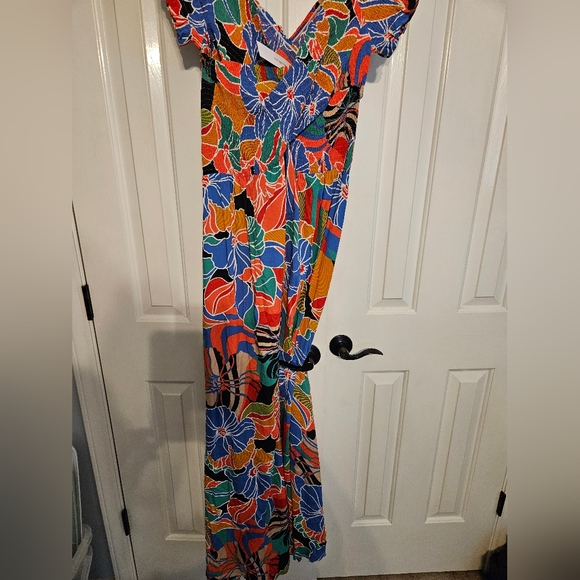 NWT Vici Colorful Floral Maxi Dress - Picture 11 of 15